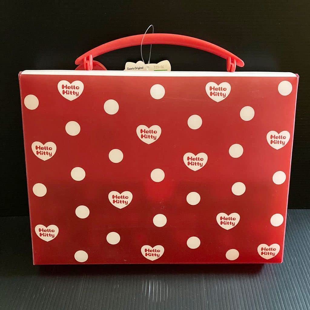 Amazon.co.jp: キティ キティちゃん 書類ケース 水玉 リボン ケース