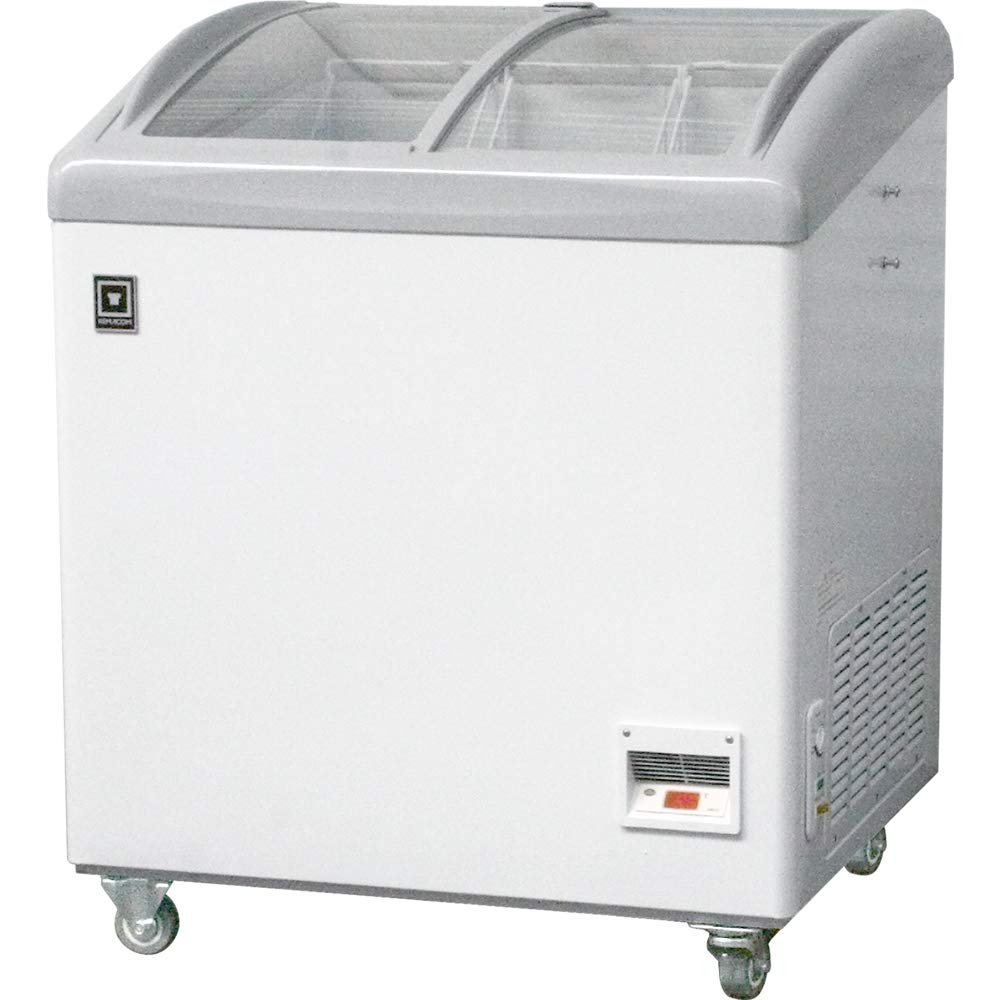 Amazon | レマコム スライド扉 冷凍ショーケース (185L) RIS-185F