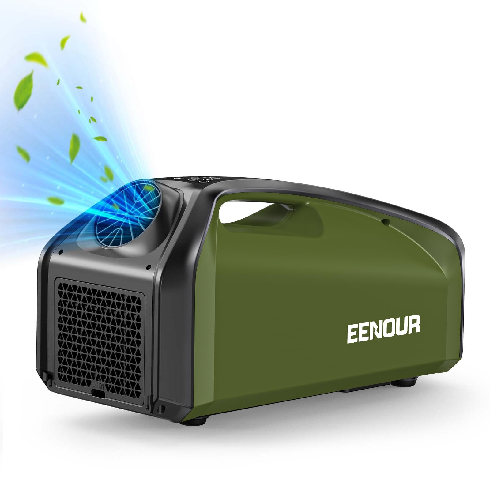 Amazon | EENOUR QN750 ポータブルエアコン デュアル換気システム 冷房