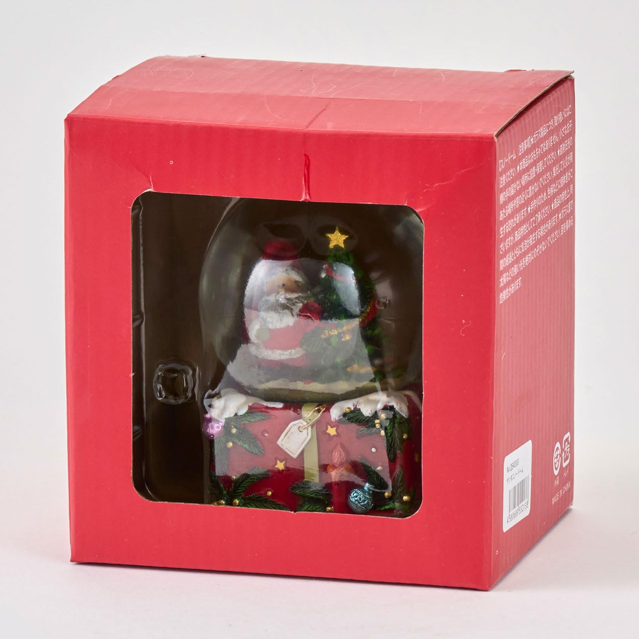 Amazon｜東京堂(Tokyodo) サンタスノードーム クリア W6.5×D6.5×H8.5cm