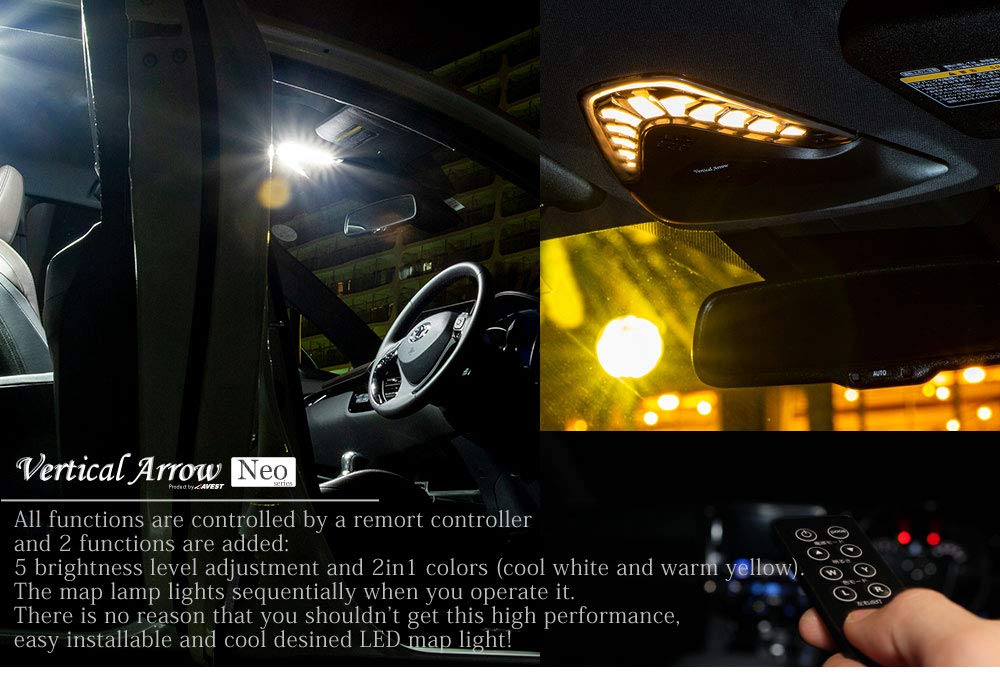 Amazon | C-HR LED ルームランプ ユニット AVEST Vertical Arrow Neo