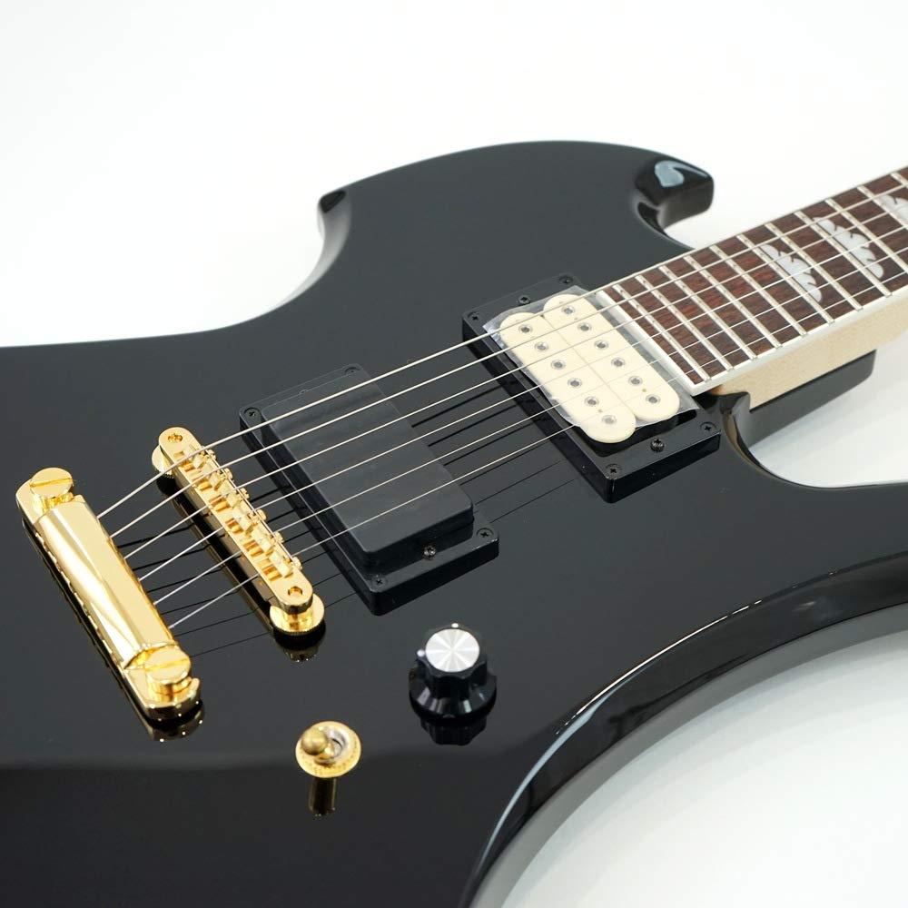 Amazon | BURNY MG-120X BLK hideモデル ブラック エレキギター