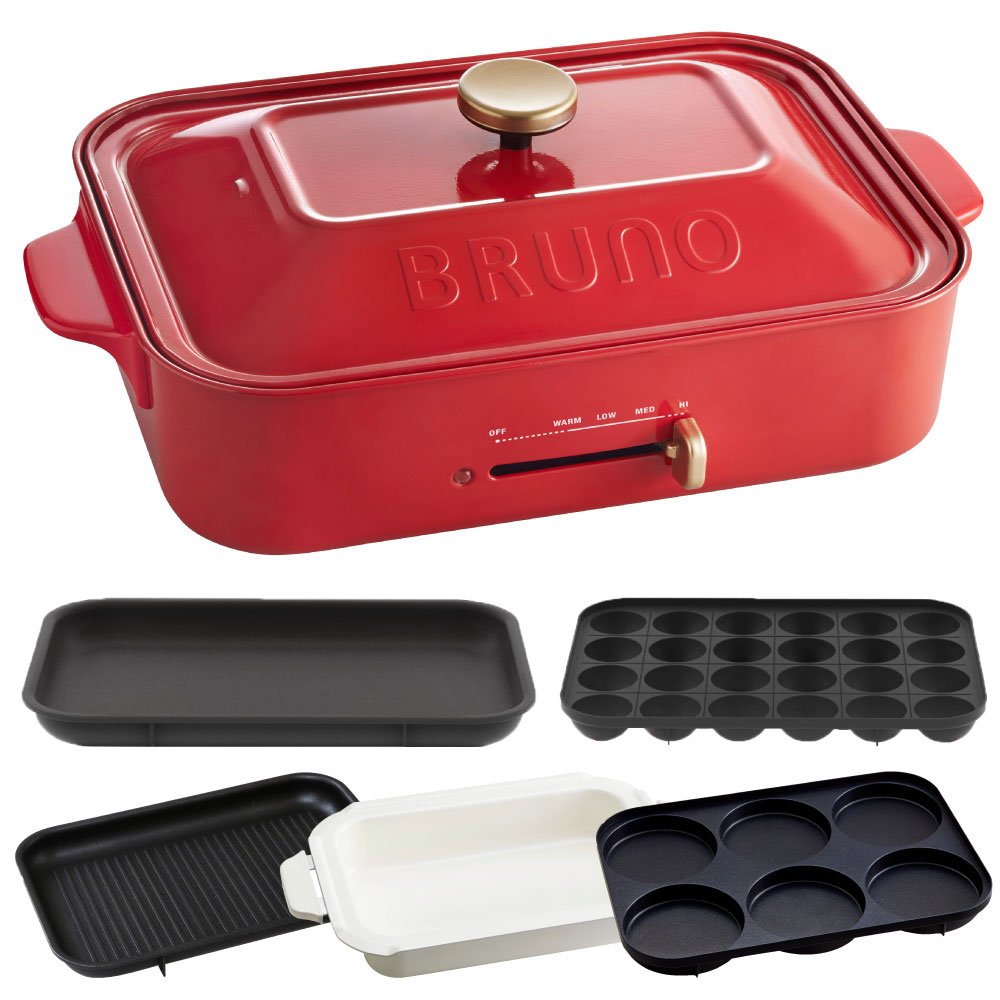 Amazon.com: BRUNO Compact hot Plate + Ceramic Coated pan + Grill