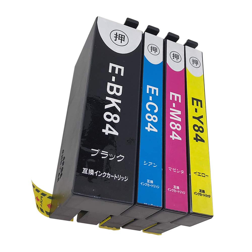Amazon.co.jp: IC4CL84 計4本/全色大容量(BK/C/M/Y) 対応プリンター