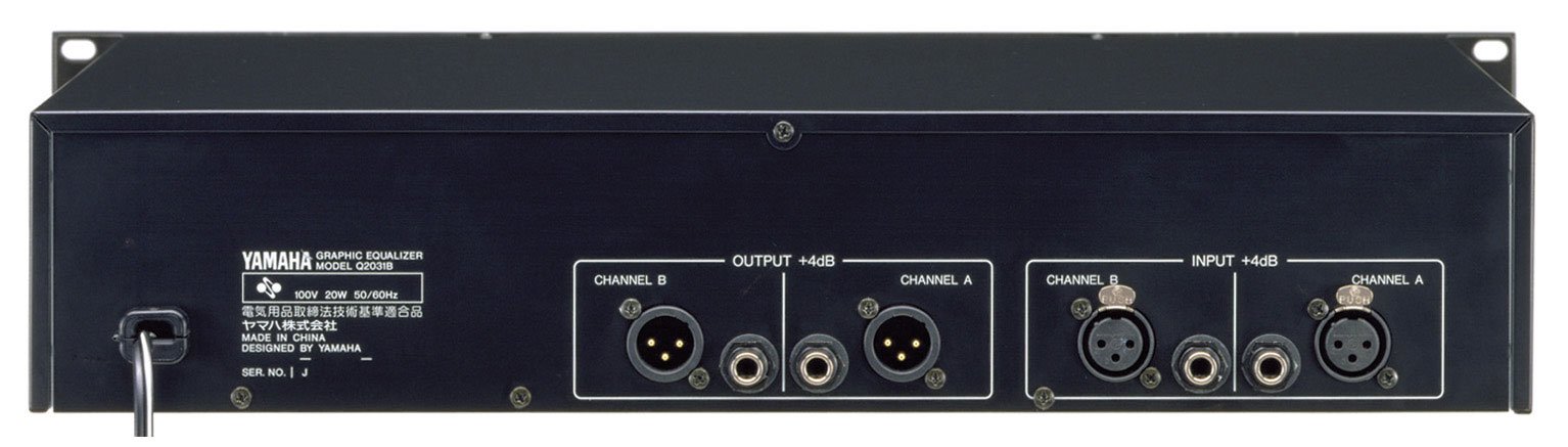 Amazon | ヤマハ YAMAHA 2系統31BAND グラフィックイコライザー Q2031B