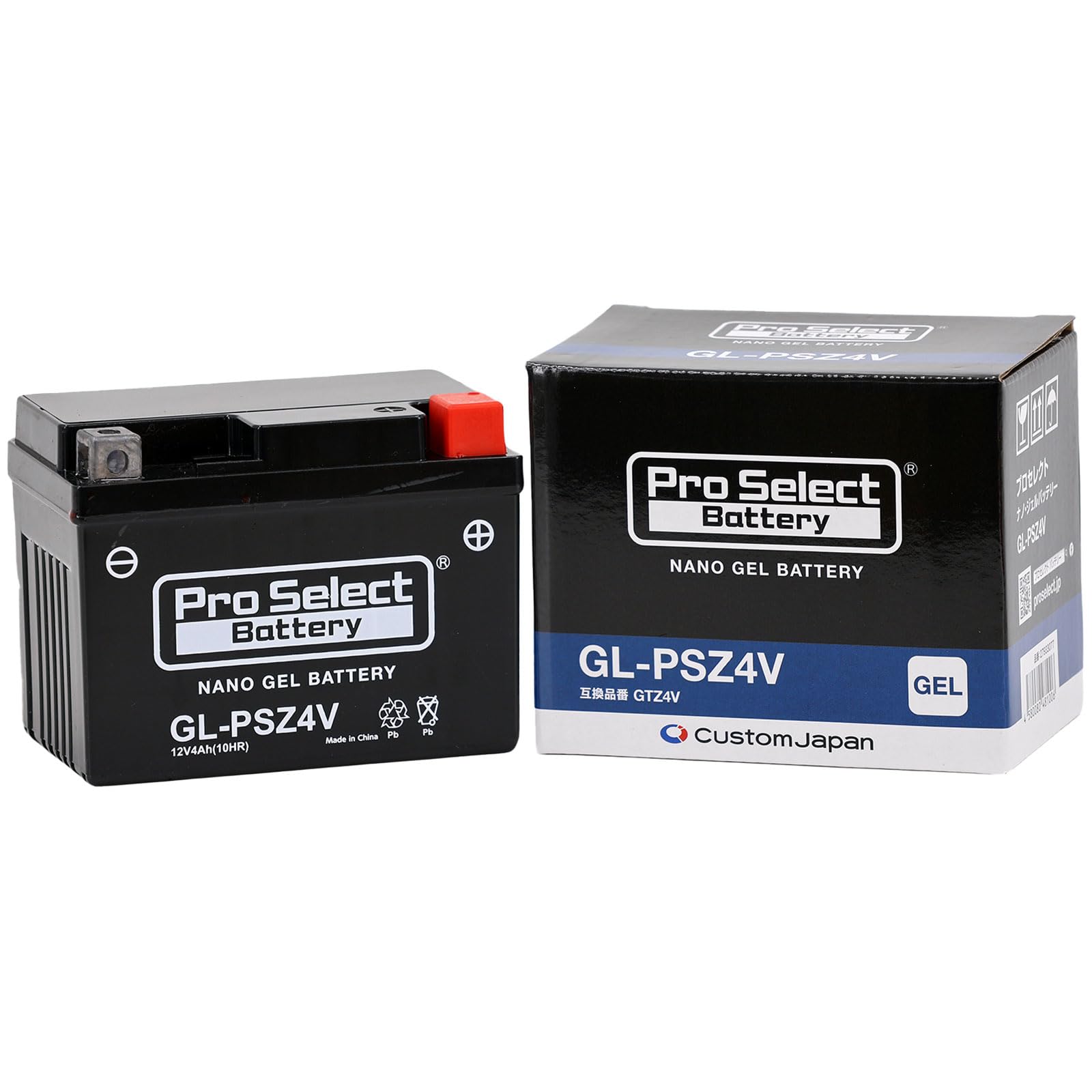 Amazon | ProSelect(プロセレクト) バイクバッテリー GTZ4V互換 GL