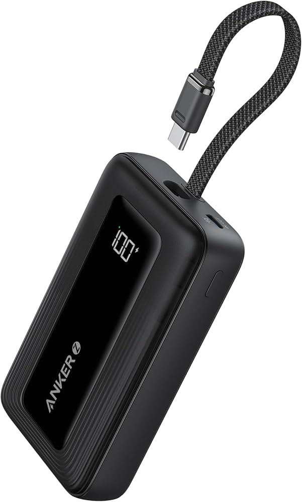 Amazon.com: Anker Portable Charger, 10,000mAh 30W Power Bank, USB