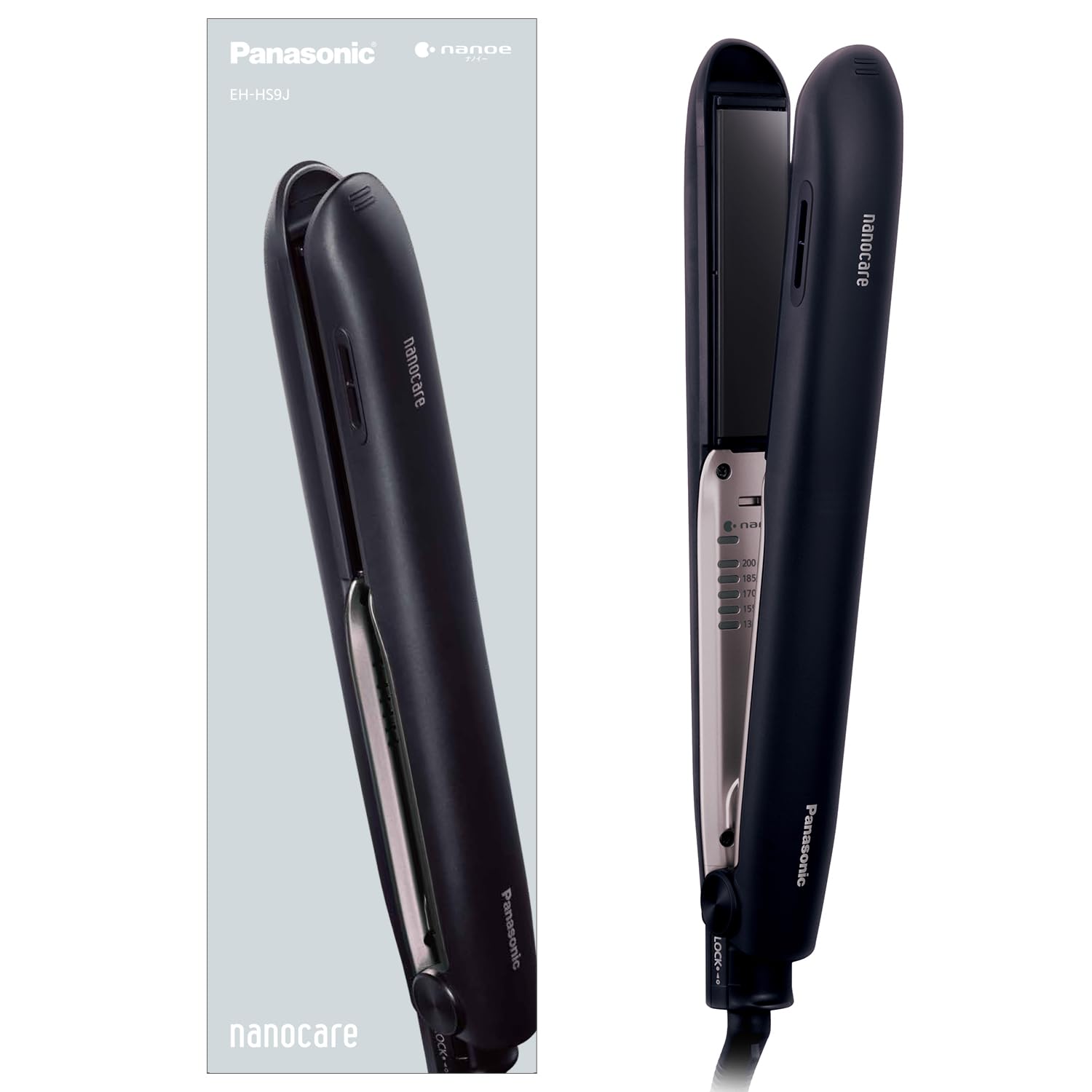 Amazon.co.jp: Panasonic EH-HS9J-K Hair Iron, For Straightening
