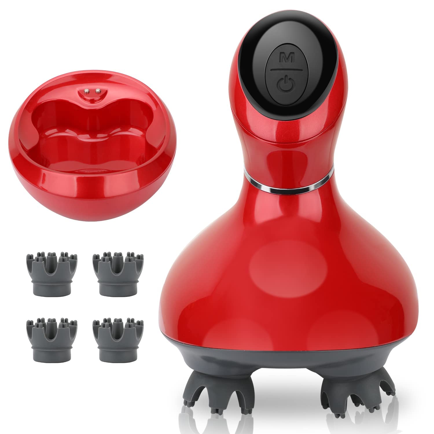 Amazon.co.jp: Youmay電動ブラシレッド版 防水 USB充電式 2段階