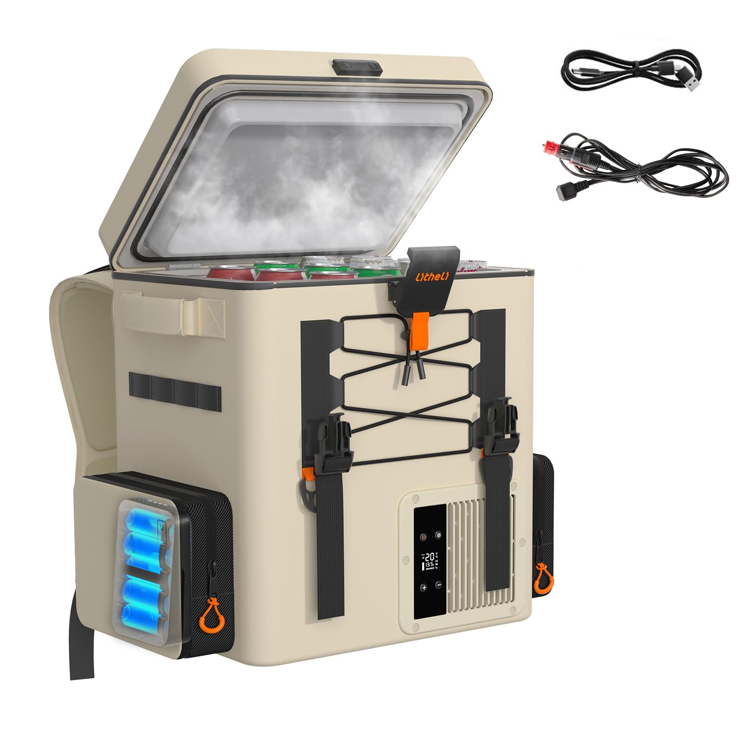 Amazon.co.jp: Litheli ポータブル冷蔵庫 SE 16L -20℃～20℃ 急速冷凍