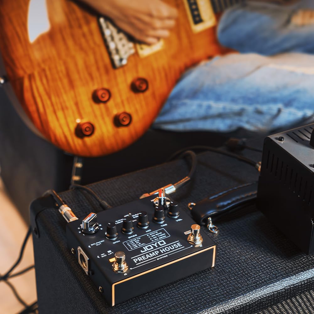 Amazon.com: JOYO Cabinet Simulator Pedal Dual Channel with Clean