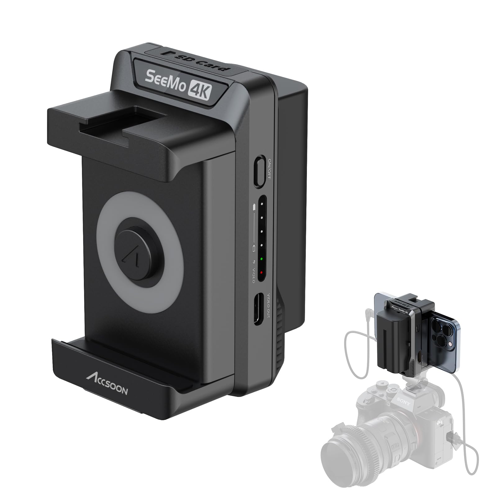 Amazon | 【Accsoon直営店】Accsoon SeeMo 4K カメラto iPhone/iPad