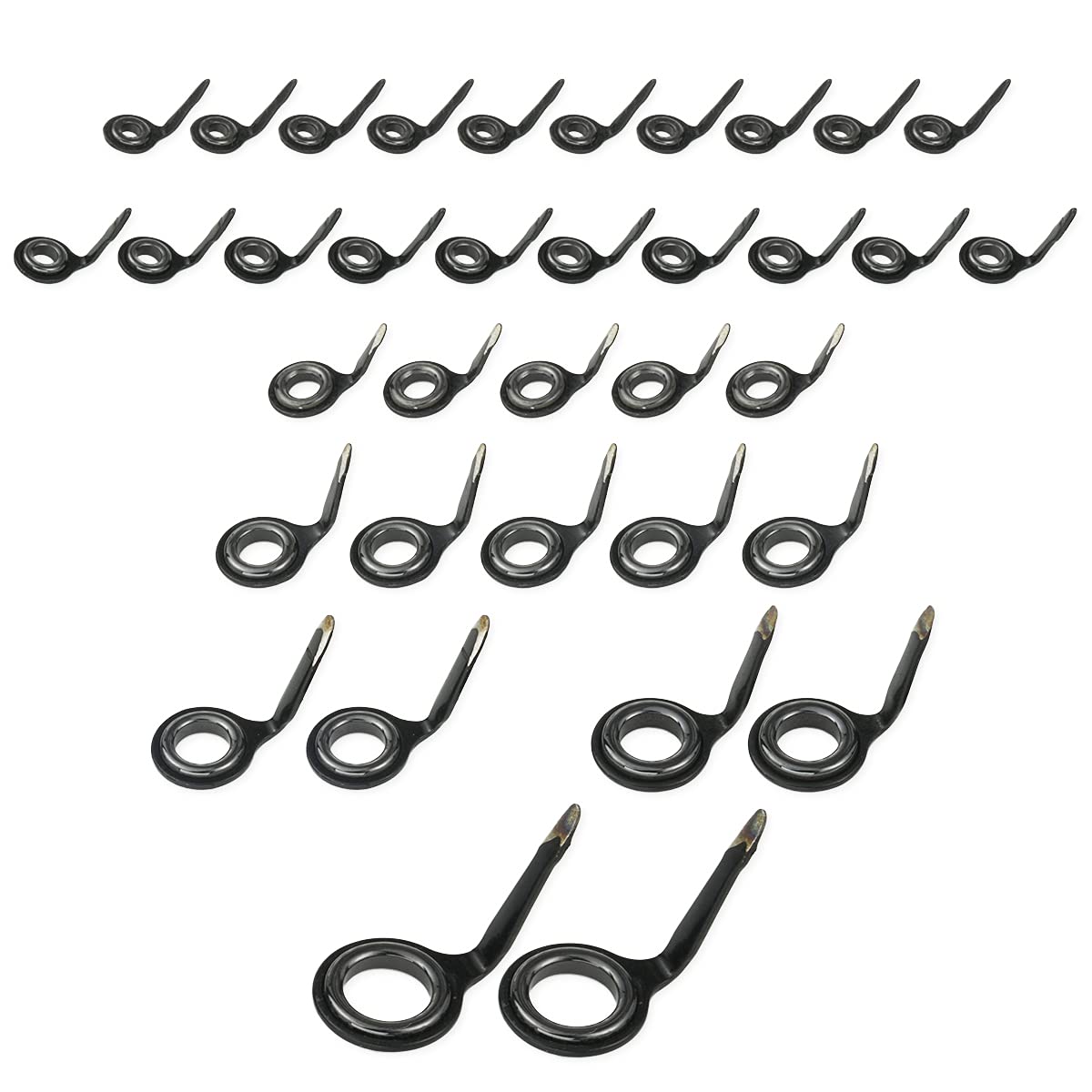 Amazon | ロッドガイド 片足ガイド ステンレス 釣り竿 自作 交換 修理