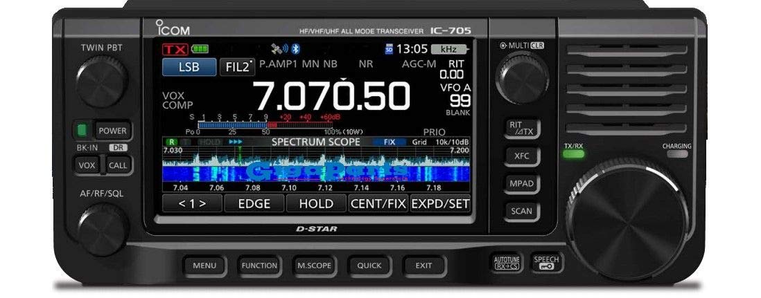 Amazon.com: Icom IC-705 HF/VHF/UHF All Mode Portable QRP 5W/10W