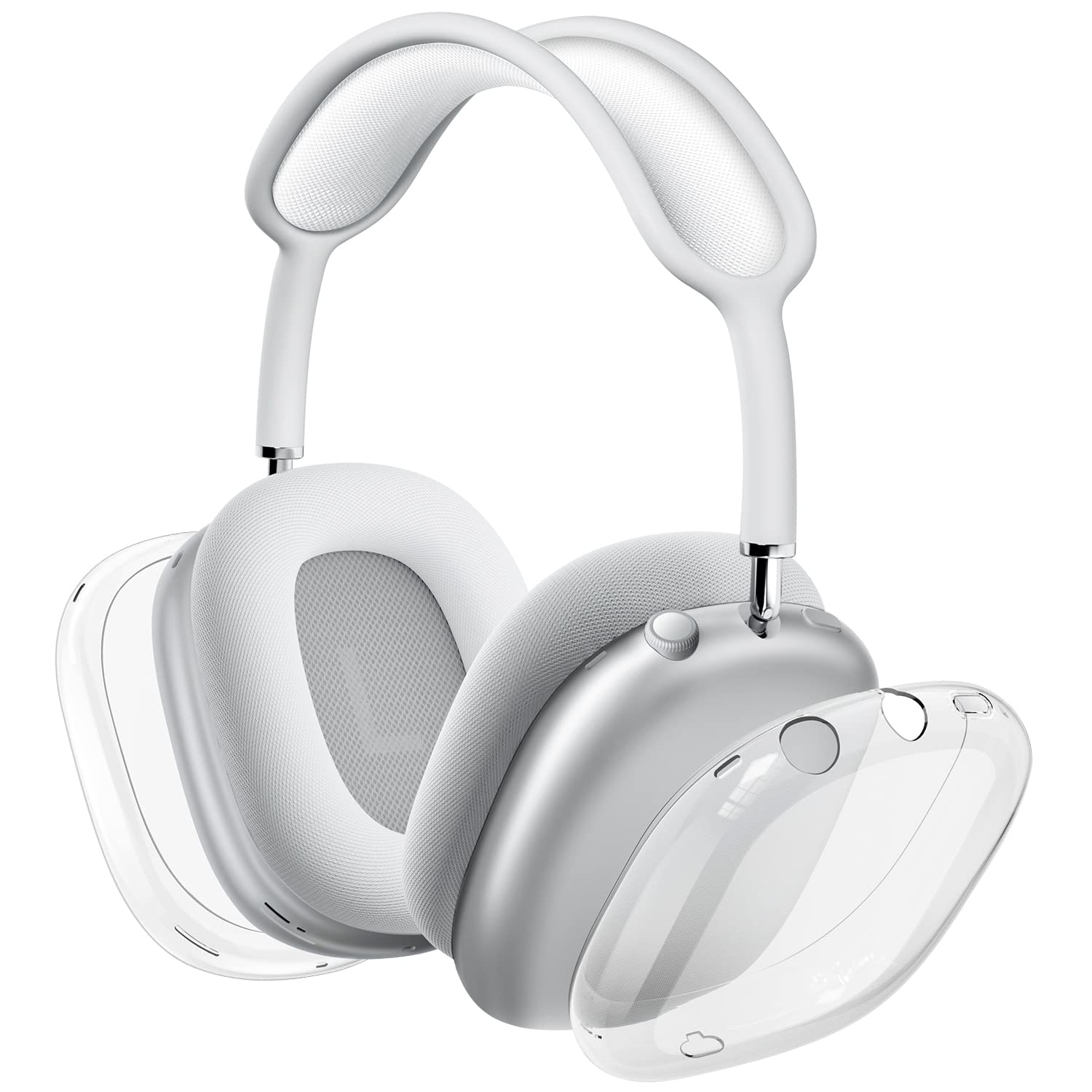 Amazon | VICHYIE AirPods Max対応ケース、柔らかいTPU透明ケース傷