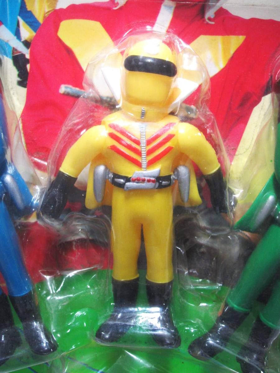 Amazon.co.jp: ポピー製 ソフビ せいぞろい 秘密戦隊ゴレンジャー