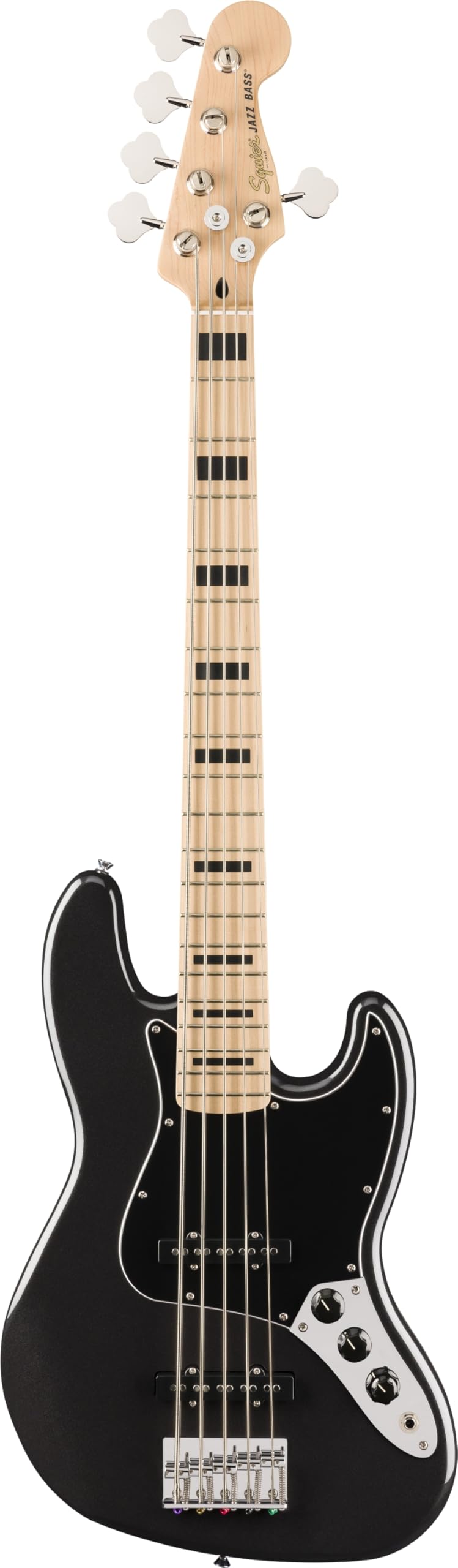 Amazon.com: Affinity Series Active Jazz Bass V, Maple Fingerboard