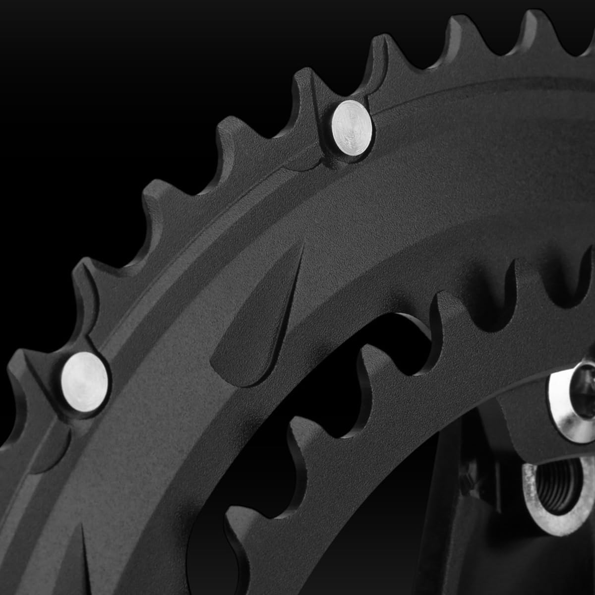 Amazon.co.jp: ロードバイク用中空一体型クランクセット 170mm 110BCD