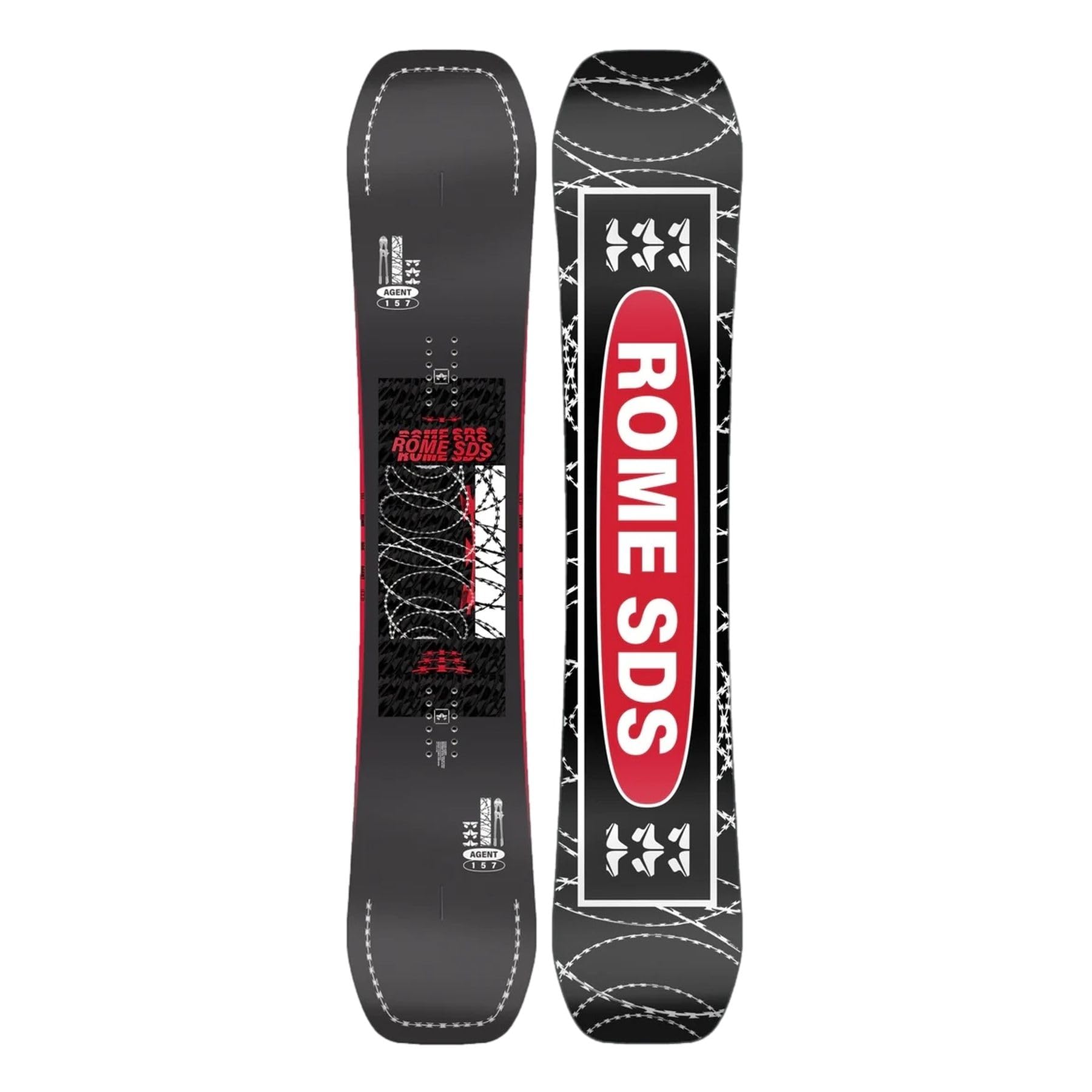 Amazon | Rome Snowboards メンズ エージェント ツイン スノーボード