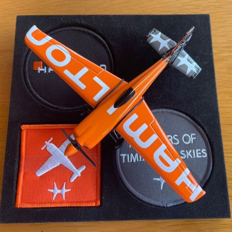 Amazon.co.jp: ハミルトン Hamilton 100周年記念 飛行機 金属製模型