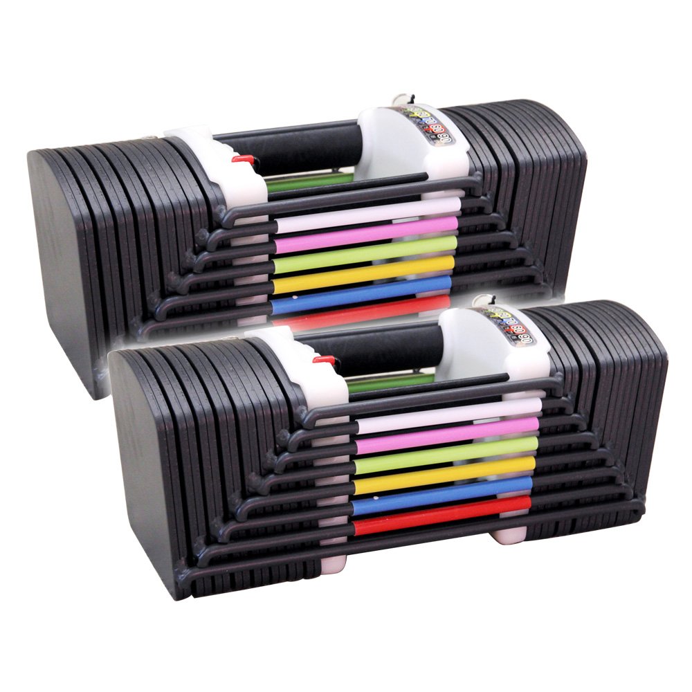 Amazon | 可変式パワーダンベルセット 90ポンド(約41kg）×2 両腕分