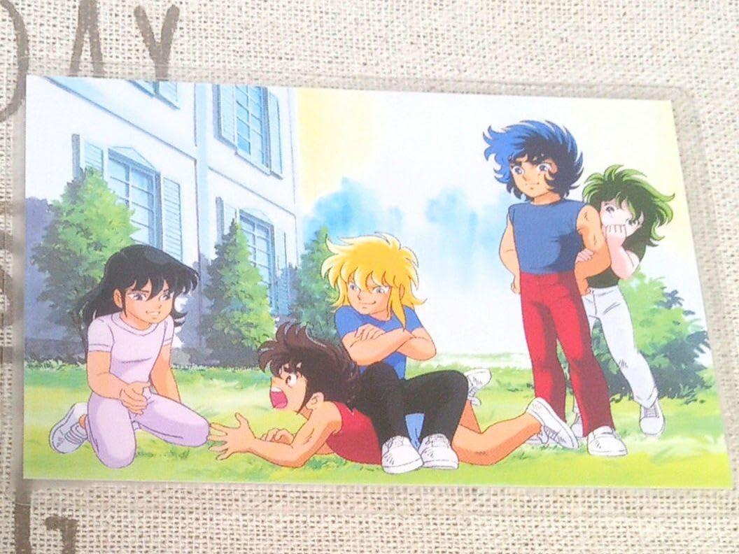 聖闘士星矢 B2ポスター 青銅聖闘士 神聖衣 星矢/紫龍/氷河/瞬/一輝 聖