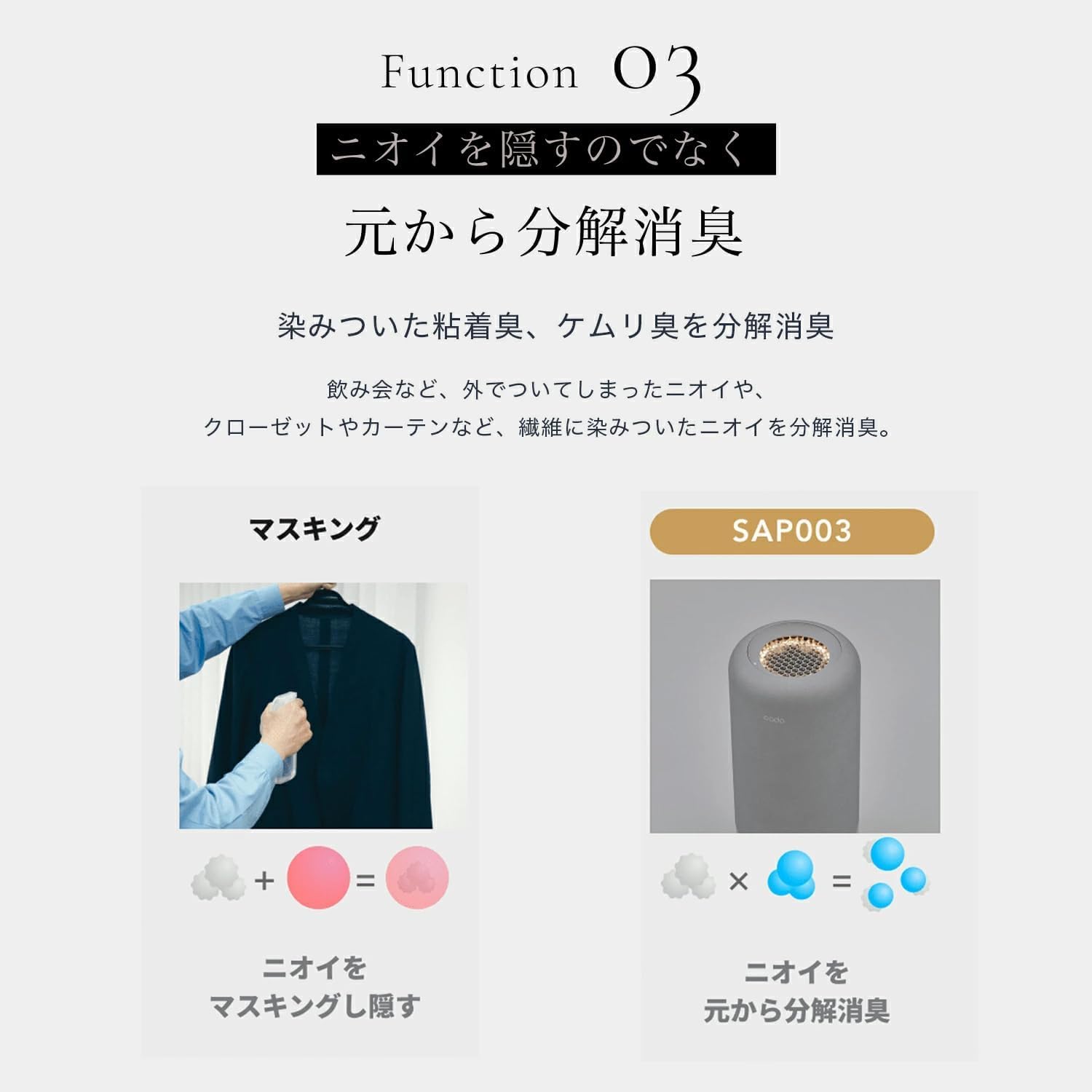 Amazon | 【公式ストア限定：5年保証付】cado（カドー） SAP 003