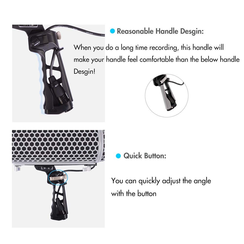 Amazon.com: Micolive Microphone Windshield Blimp Windscreen Style