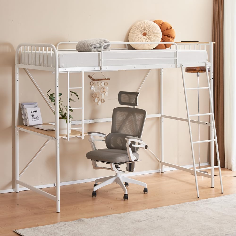 Amazon｜Necesaシステムベット ロフトベッド シングル コンセント付き