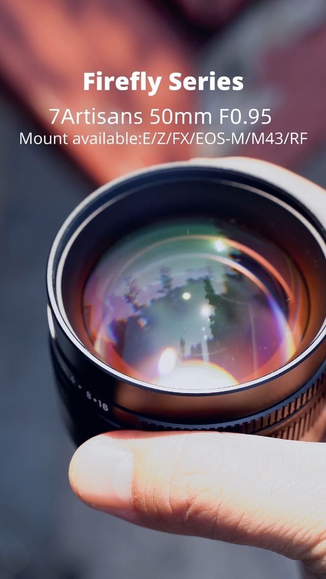 Amazon.com : 7artisans 50mm F0.95 Large Aperture Manual Prime Lens