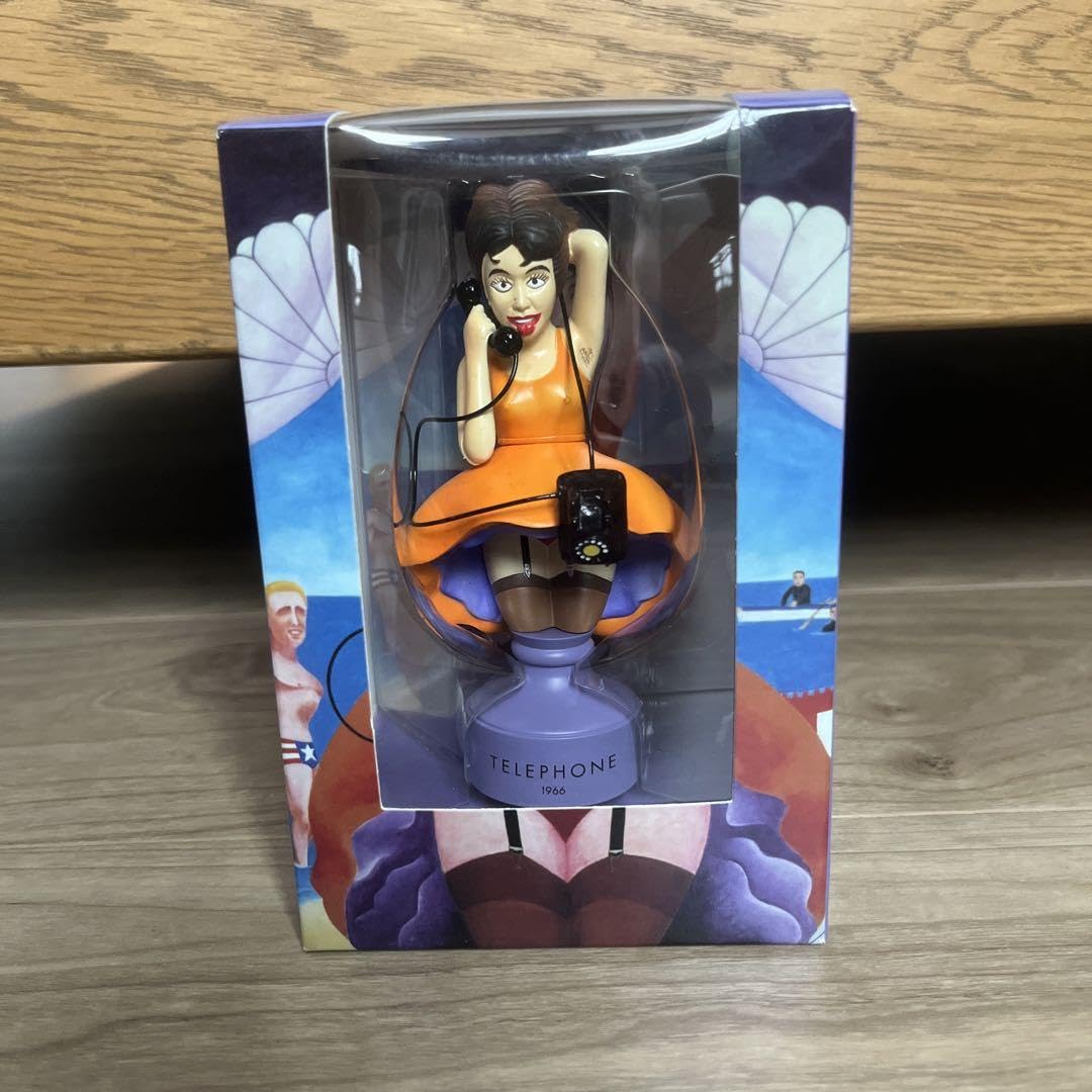 Amazon.co.jp: 横尾忠則 アートフィギュア 電話 ピンクガールズ