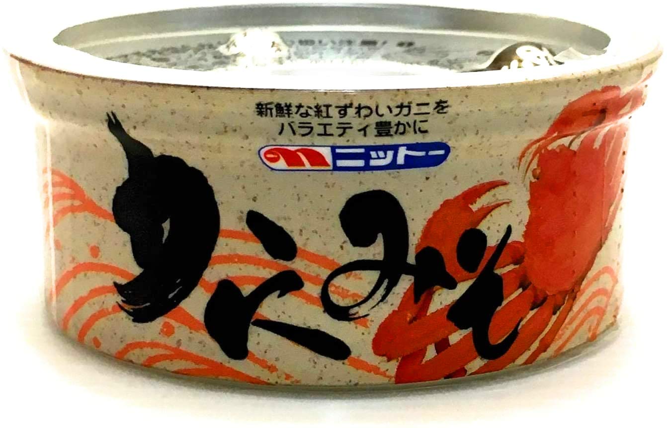 Amazon.co.jp: NITTO Canned Crab Miso, 2.8 oz (80 g) : Food