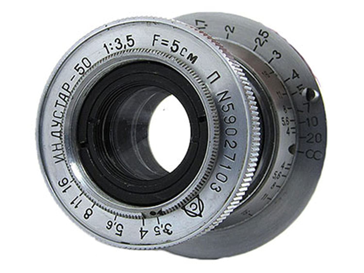 Amazon.co.jp: ※オールドレンズ※INDUSTAR-50 50mm/f3.5 沈胴式 L