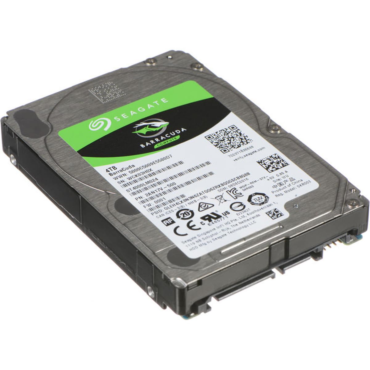 Amazon | Seagate ST4000LM024 2.5インチ内蔵ハードディスク 4TB 15mm