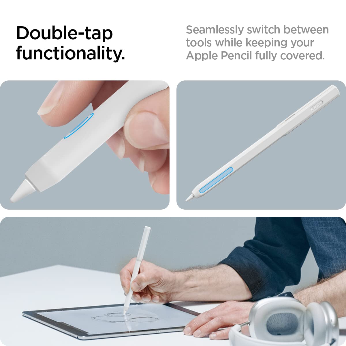 Amazon.com: Spigen DA201 Designed for Apple Pencil Pro/Apple