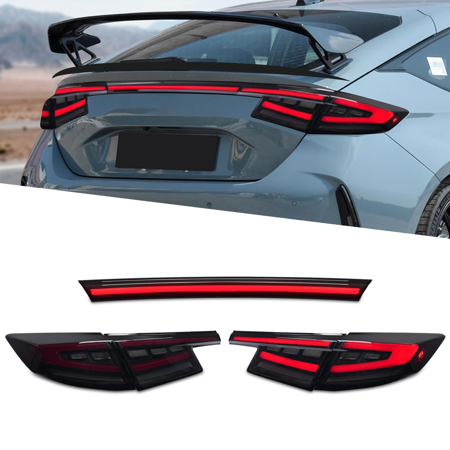 Amazon | ホンダ シビック ハッチパックテールランプ 11代目 FL1 FL4型