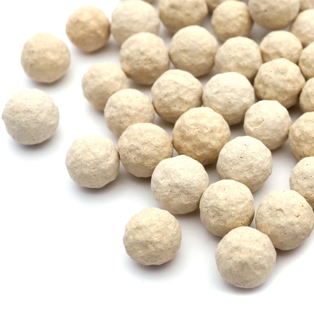 Amazon.co.jp: 北投石 さざれ セラミックボール 直径約7-8mm 台湾産