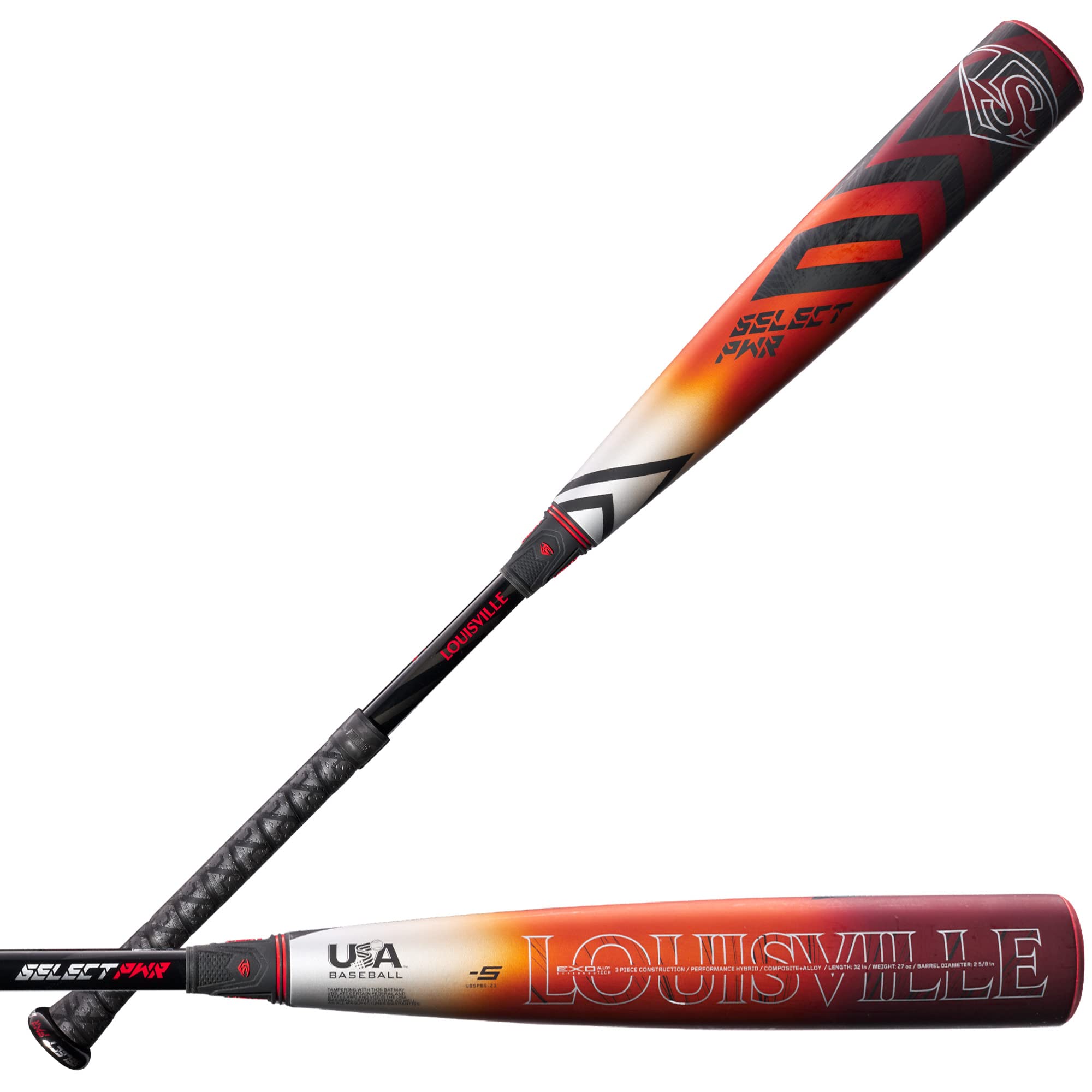 Amazon | 2023 Louisville Slugger Select PWR™ (-5) USA 野球バット