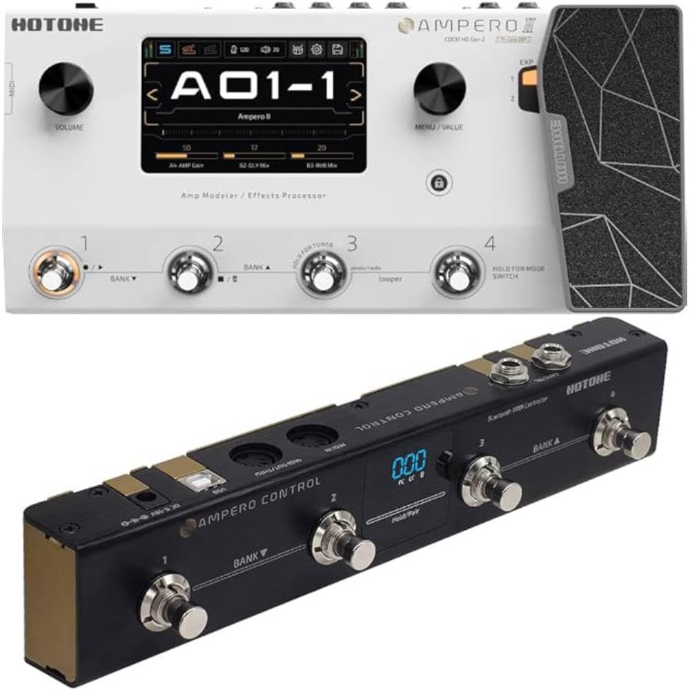 Amazon.com: Hotone Ampero II MP-350 Amp Modeler & Effects