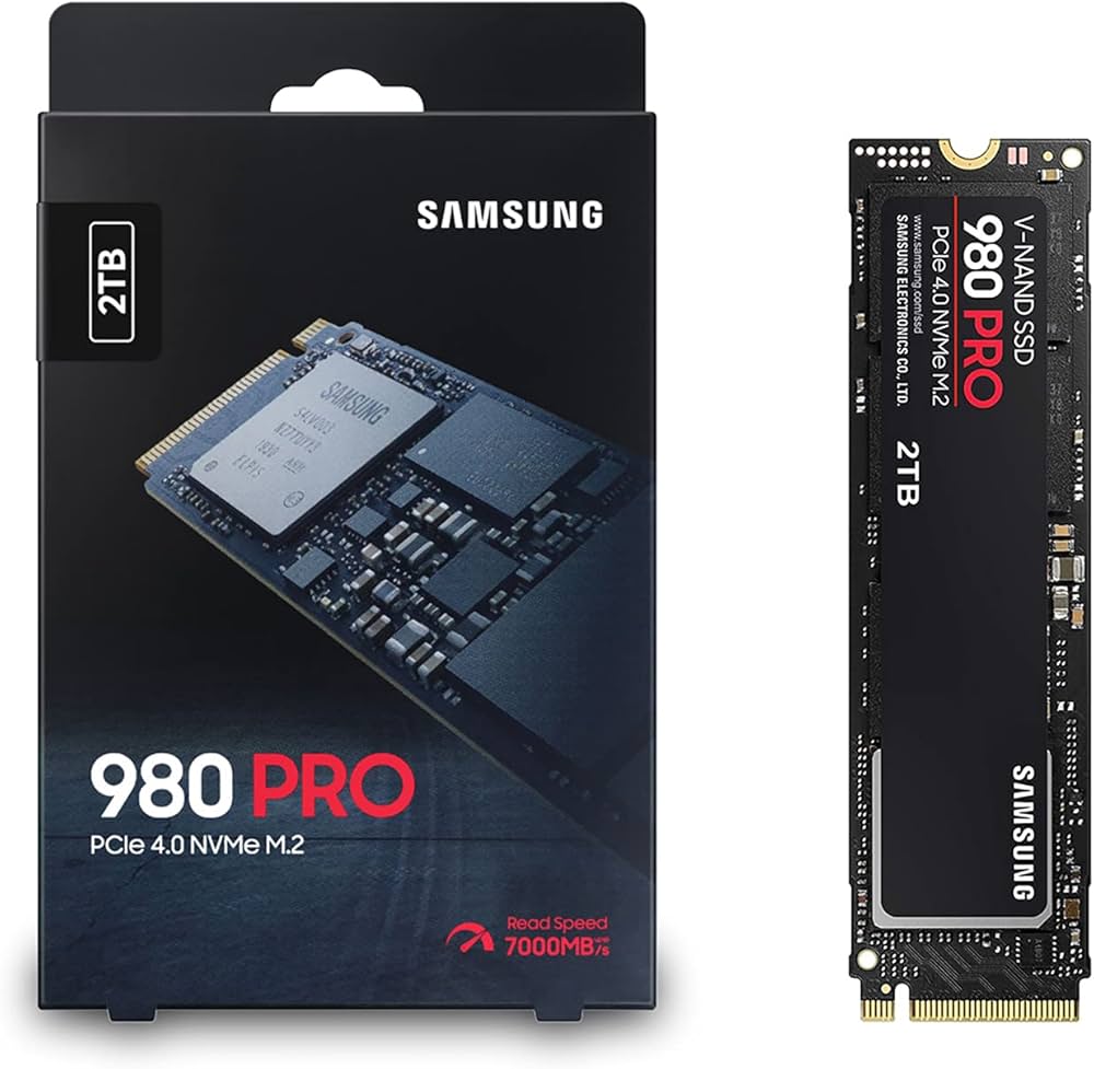 Amazon | Samsung 980 PRO 2TB PCIe SSD 7000 MB/秒 4.0×4 M.2 NVMe
