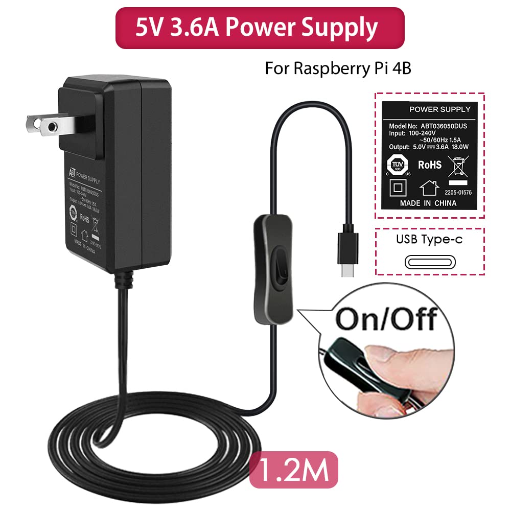 Amazon.co.jp: GeeekPi 8GB /4Bスターターキット、PWMファン付きケース