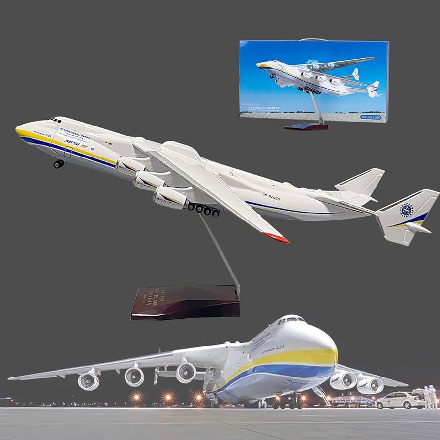 Amazon.co.jp: 1:200 スケール Antonov AN-225 Mriya 模型飛行機キット