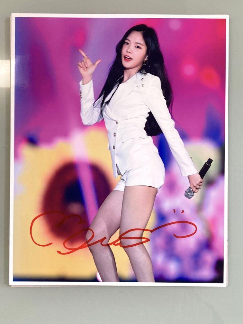 Amazon.co.jp: Apink…ソン ナウン直筆サイン入り超 特大写真… Son Na
