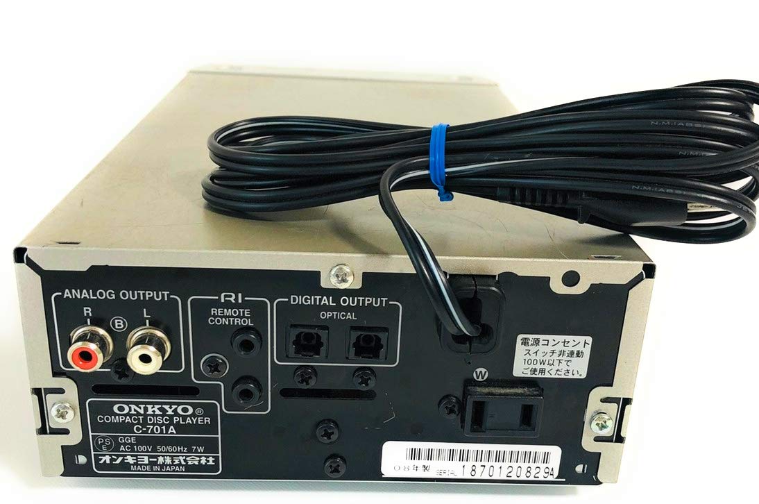 Amazon.co.jp: ONKYO INTEC155 CDプレーヤー C-701A(S) /シルバー