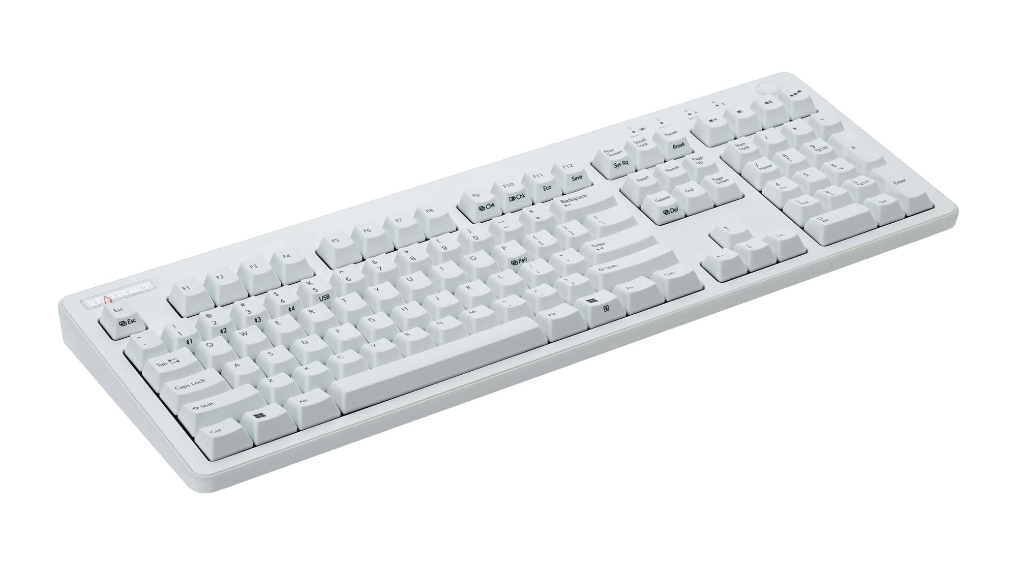 Amazon.com: Realforce R3 Topre 45g White Bluetooth Dye Sub PBT