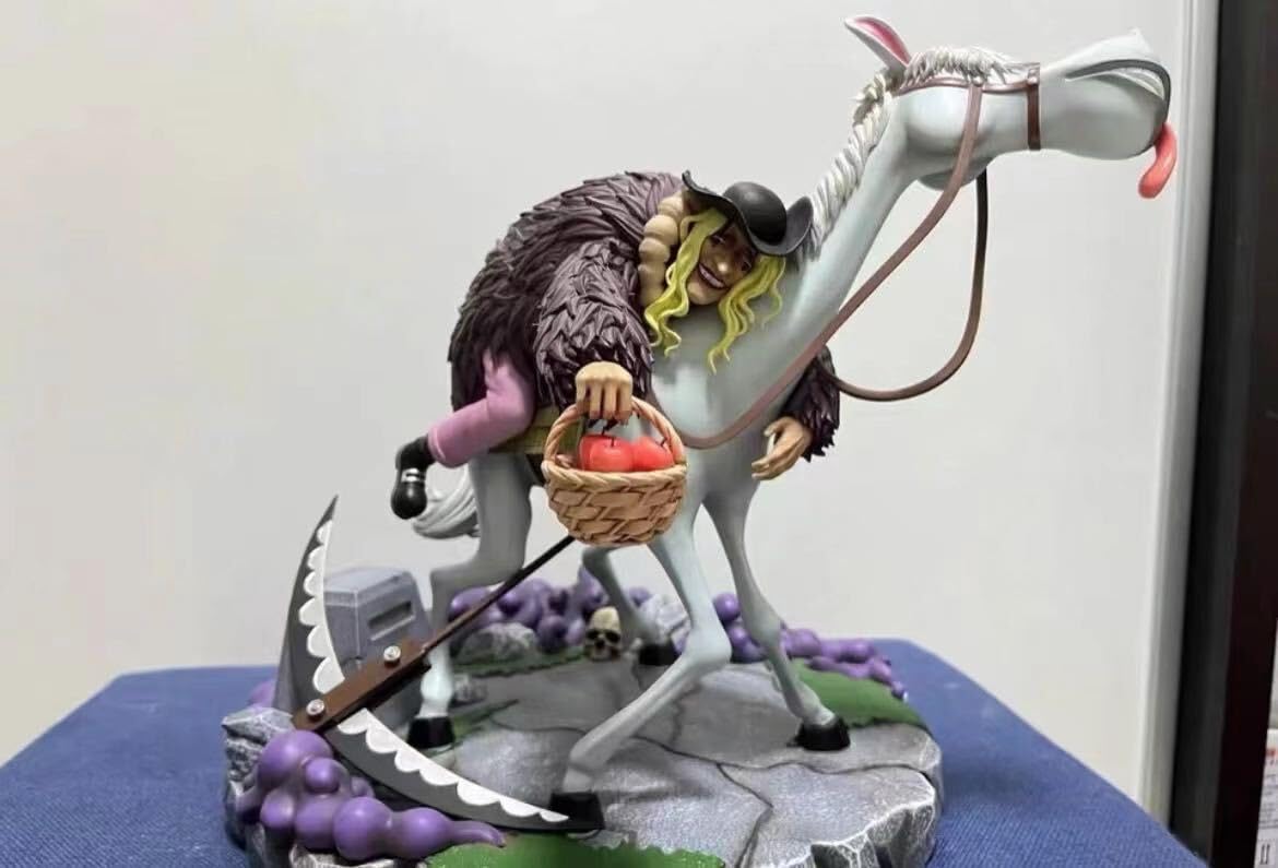 Amazon.co.jp: ワンピース 黒ひげ海賊団 ドクQ フィギュア 塗装済み