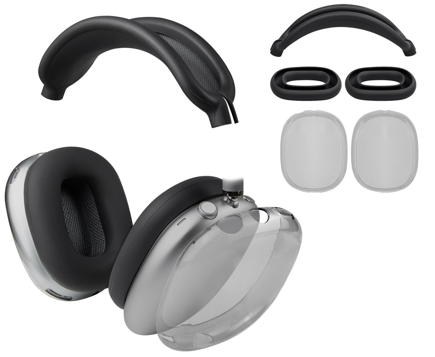 Amazon | SOULWIT 保護アクセサリー AirPods Max 用 TPU カバー ＋