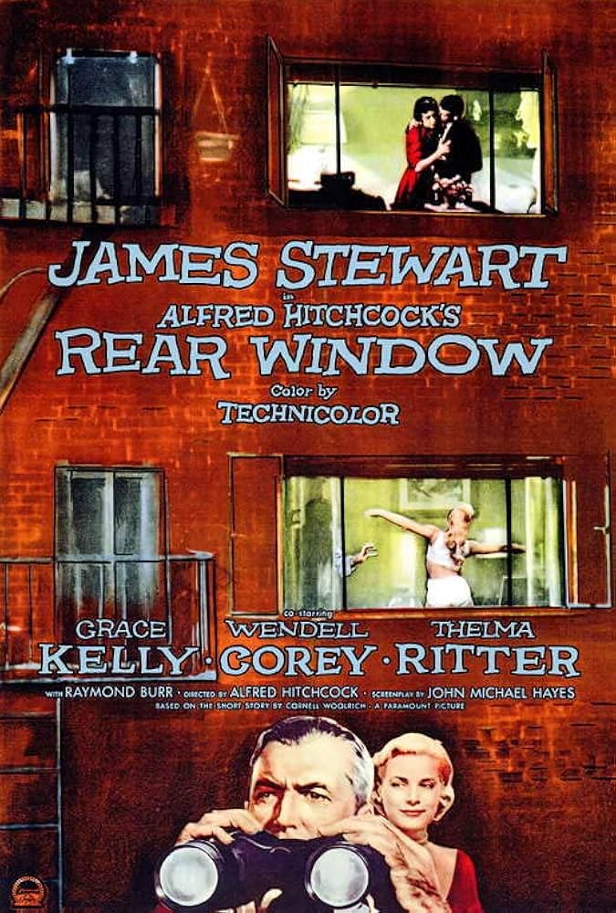 Amazon.co.jp: 【大判】映画ポスター 海外版 裏窓 (68.5 cm x 101.5 cm