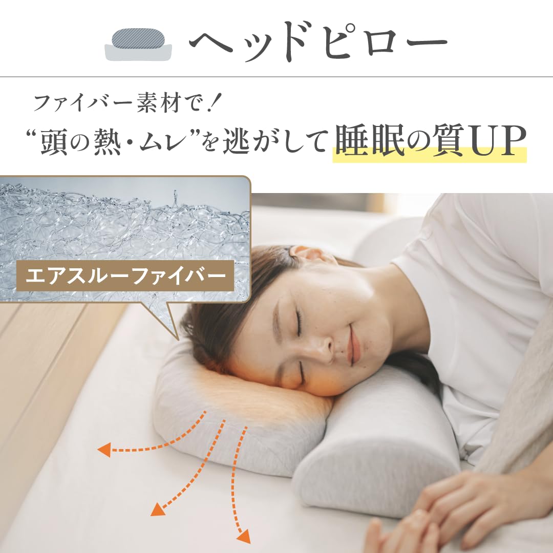 Amazon｜[CALQS ホッとする枕 PLUS ダークグレー] 枕 ピロー 首 肩