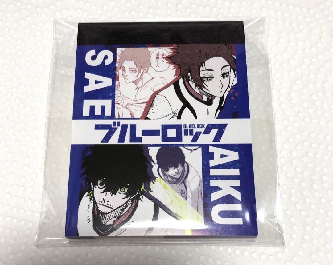 Amazon.co.jp: ブルーロック メモ帳 糸師冴 オリヴァ愛空 原作絵